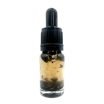 Bat’s Blood Oil in dropper bottle for black arts, hex-breaking, and banishing