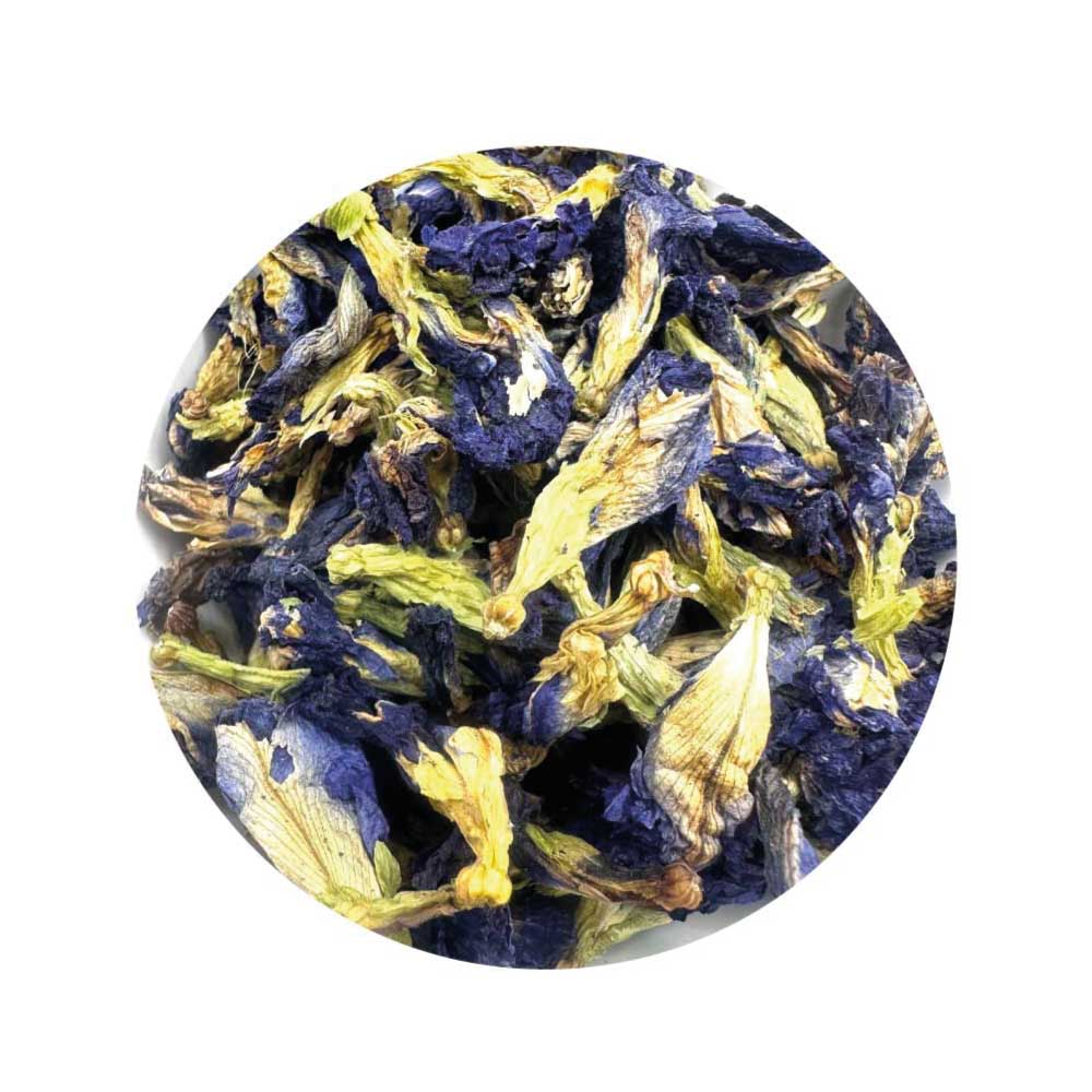 Dried Butterfly Pea flowers for psychic enhancement, dreamwork, and love magic