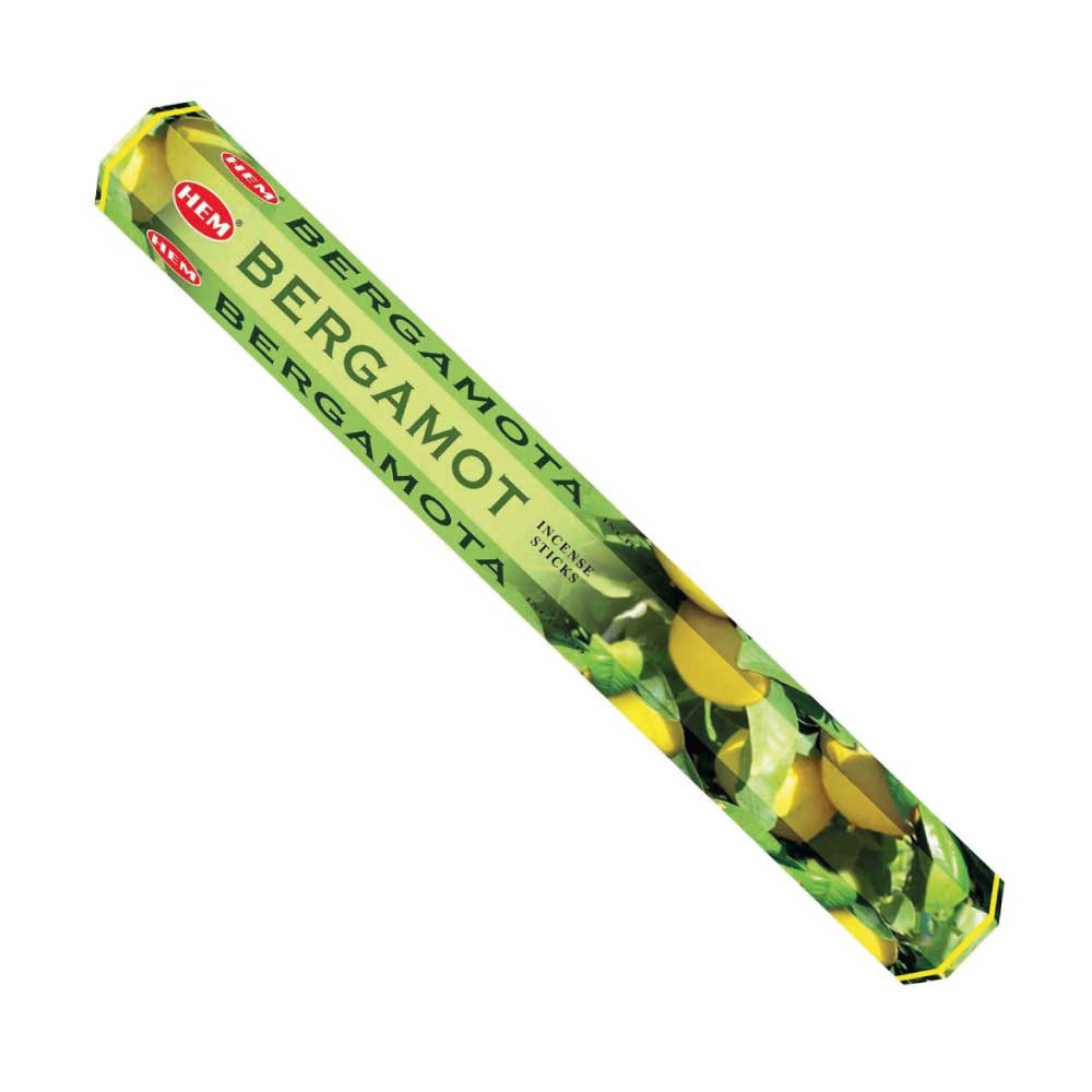 HEM Bergamot Incense Sticks for Prosperity and Energy