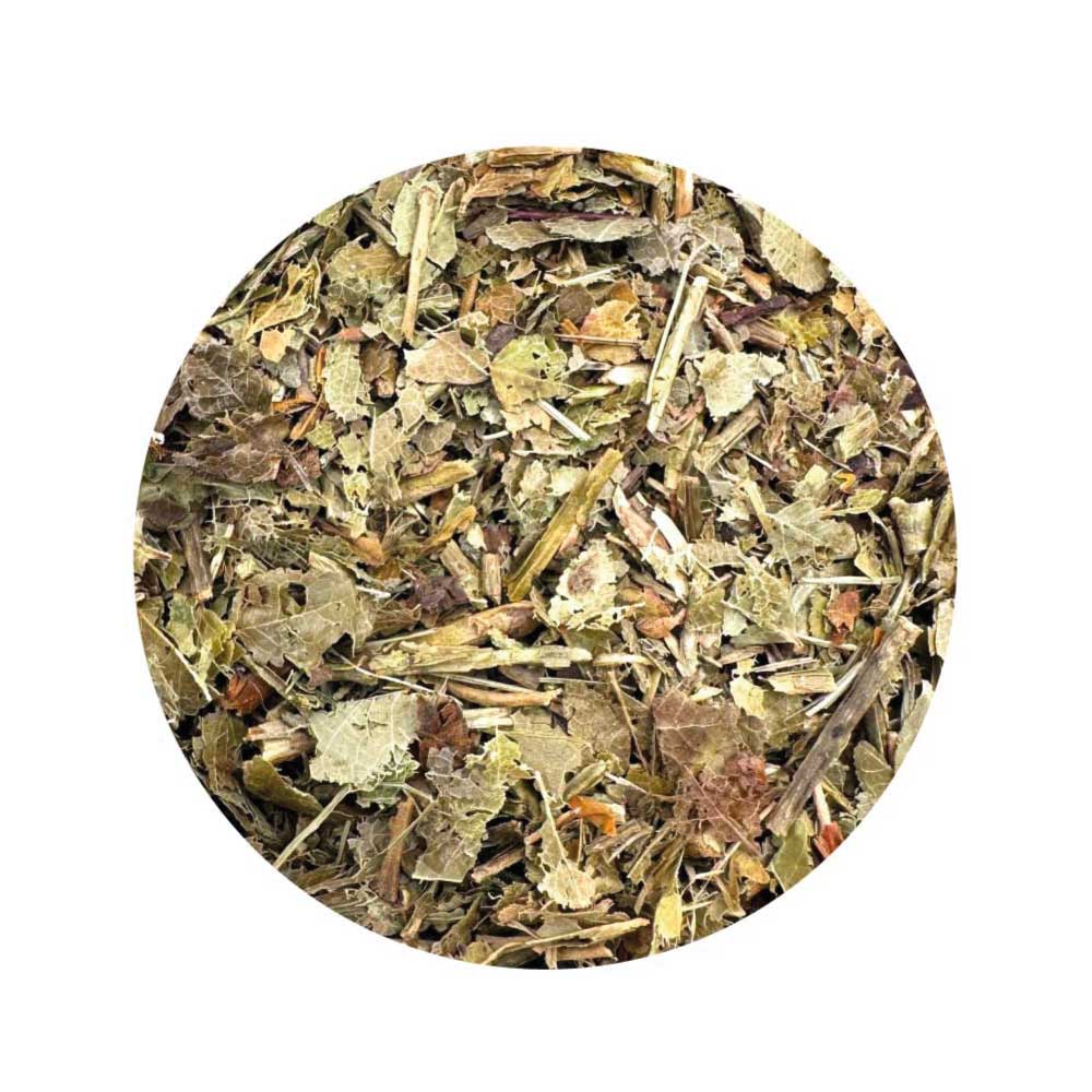 Bilberry Leaf herb used in dark deity rituals, aura cleansing, and banishing spells