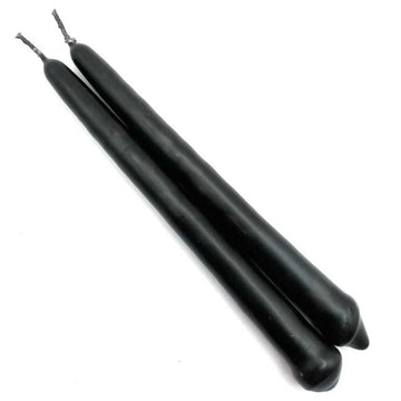 Black spell candles for banishing rituals, protection, and transformation magic