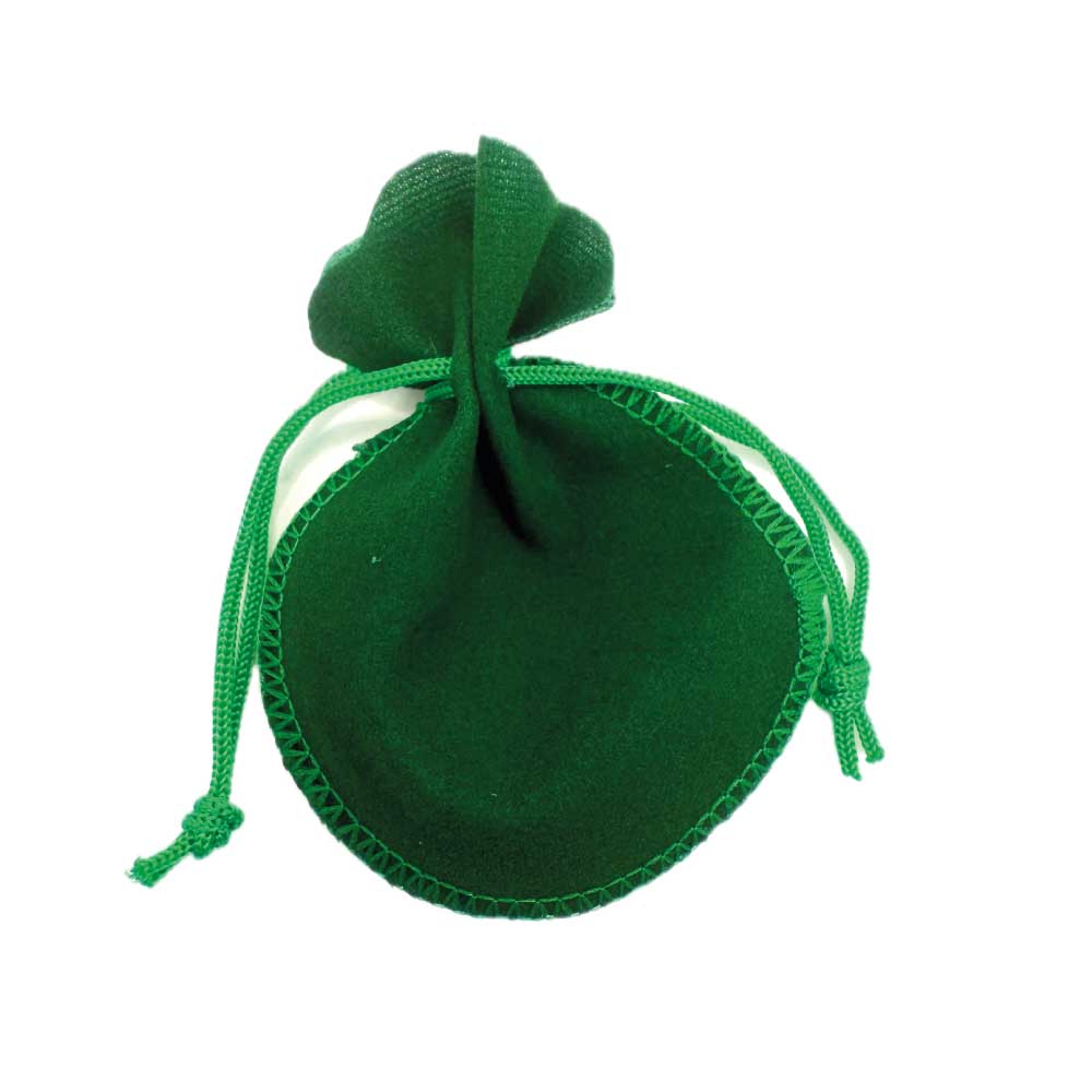 Green Charm Bag for Prosperity and Luck