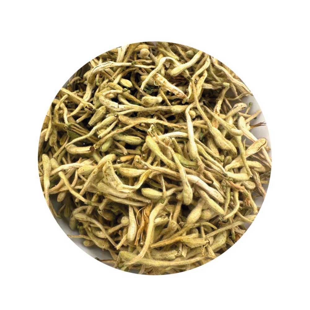 Dried Honeysuckle flowers for love and prosperity spells