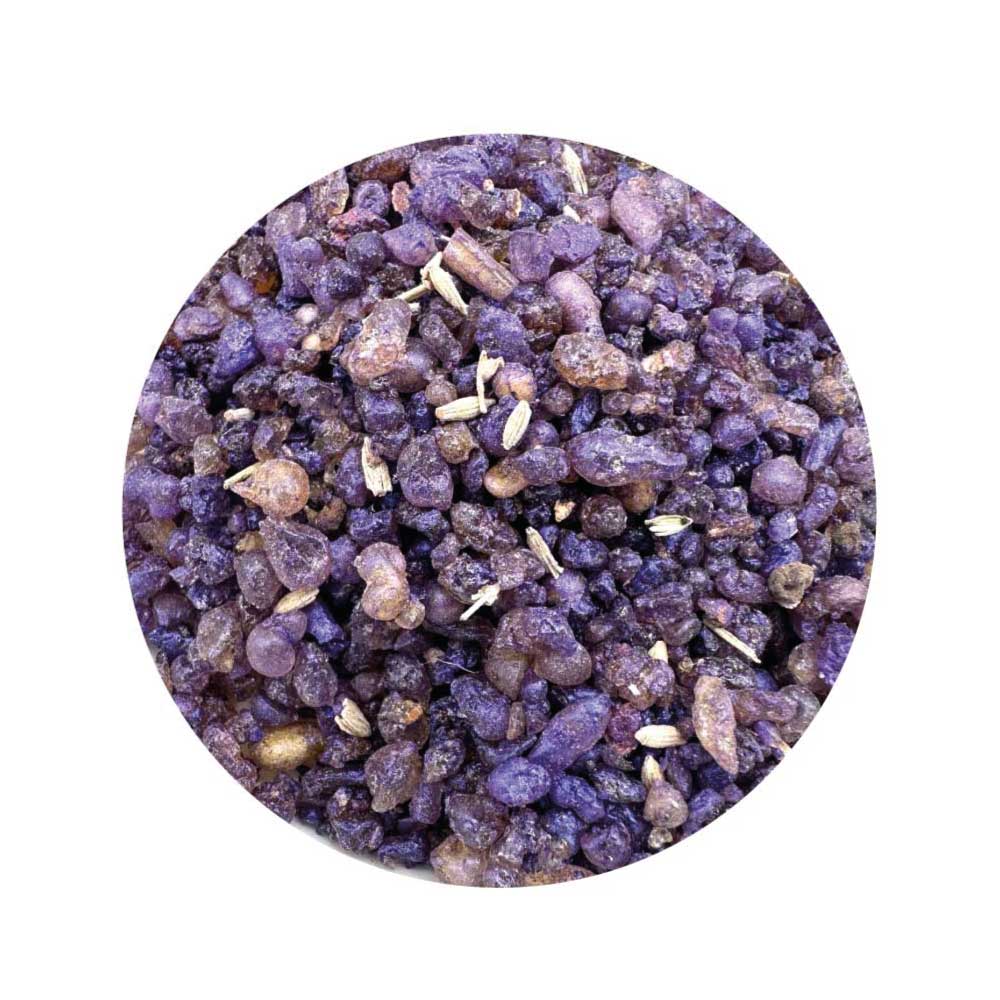 Lavender resin for protection and emotional balance