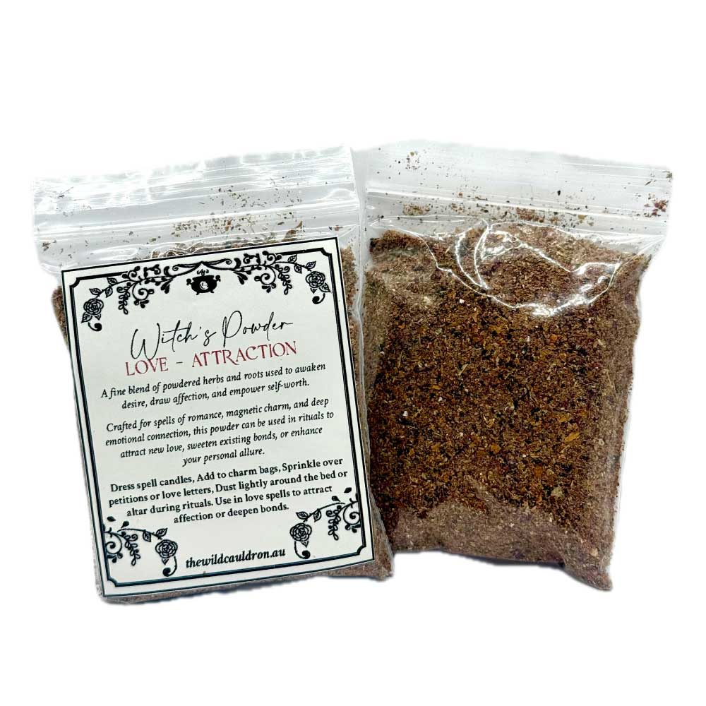 Love and Attraction Witch’s Powder for Spellwork