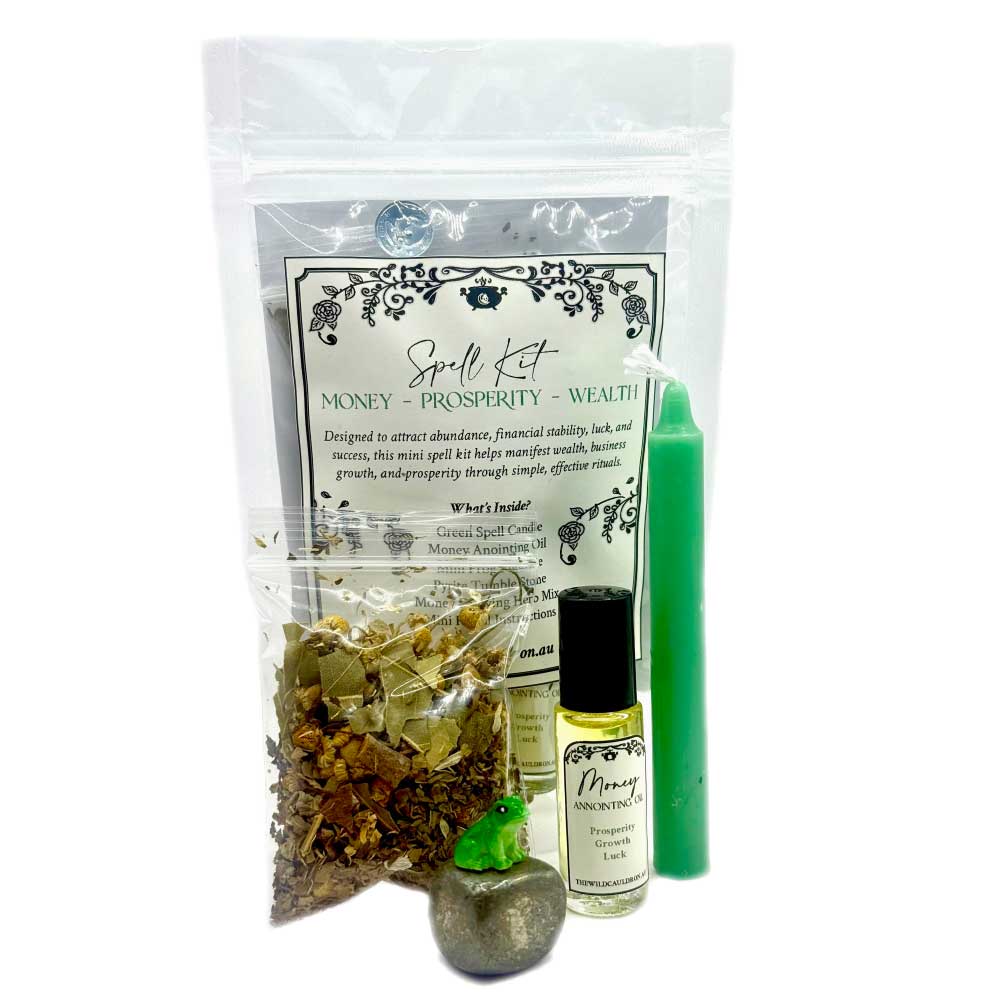 Money Mini Spell Kit for Wealth Manifestation