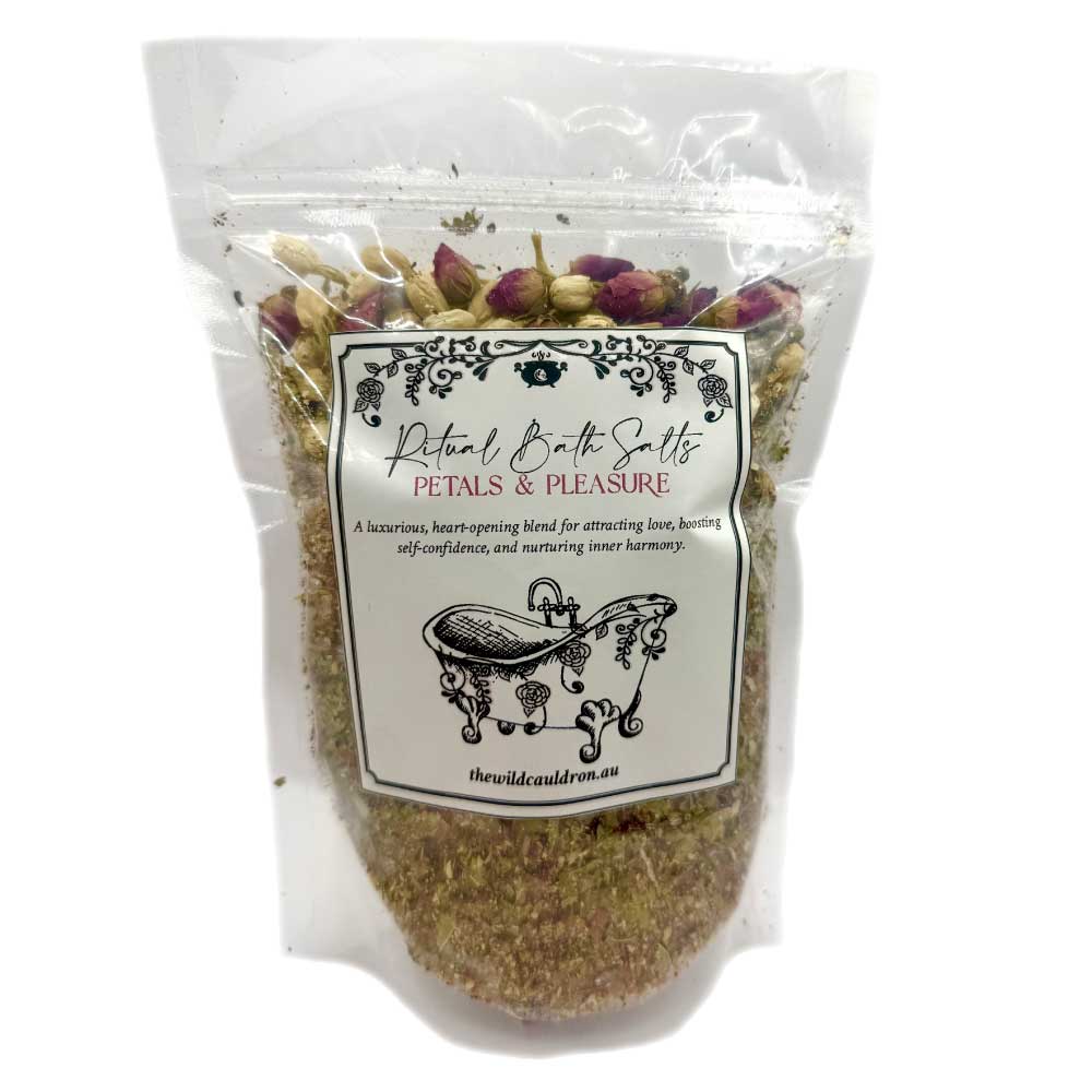 Petals and Pleasure Ritual Bath Salts for Love