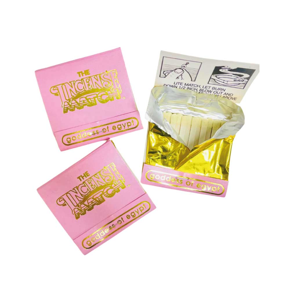 Goddess of Egypt incense match for love and protection