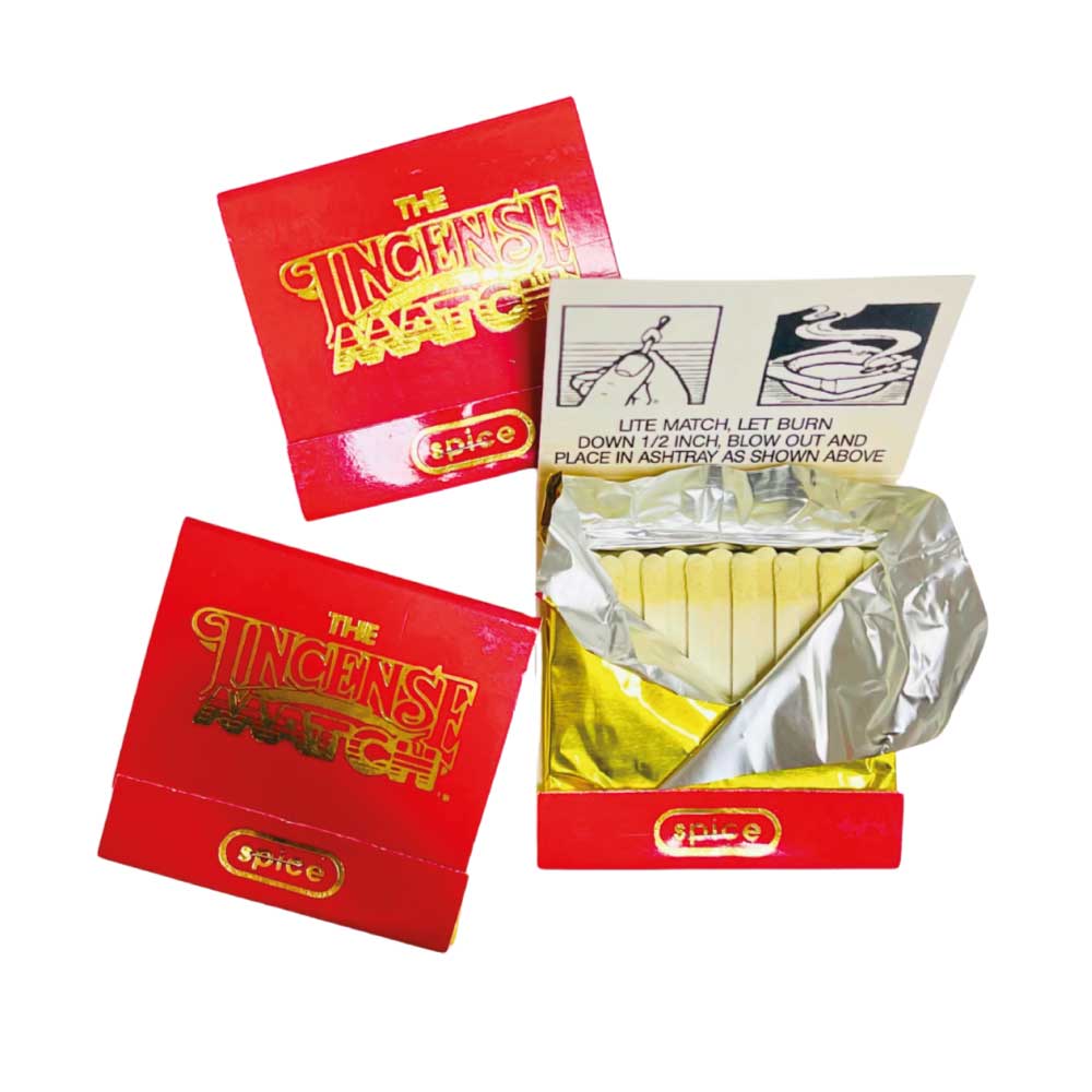 Spice incense match for confidence and prosperity