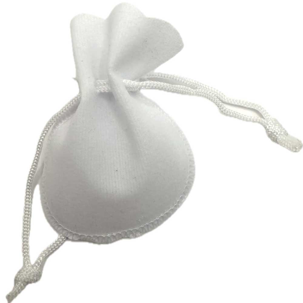 White Charm Bag for Purification and Spiritual Protection