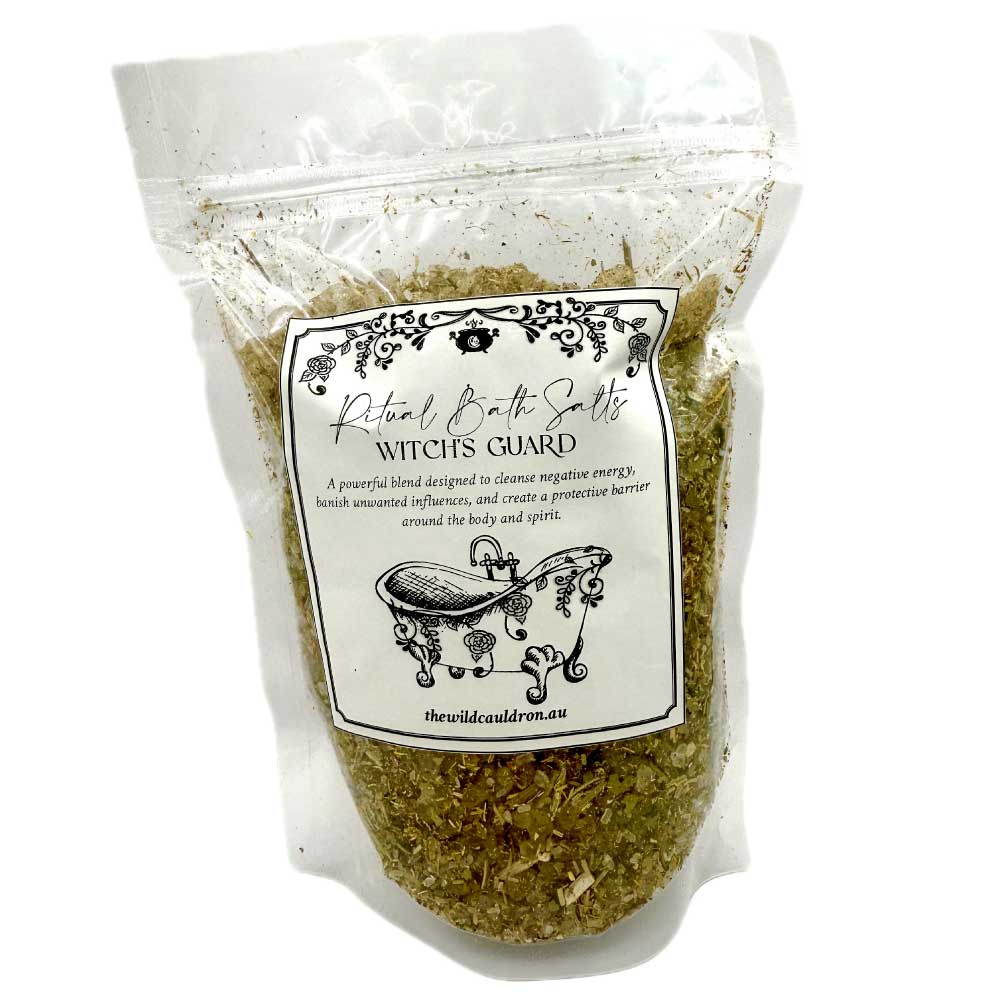 Witch’s Guard Ritual Bath Salts for Protection