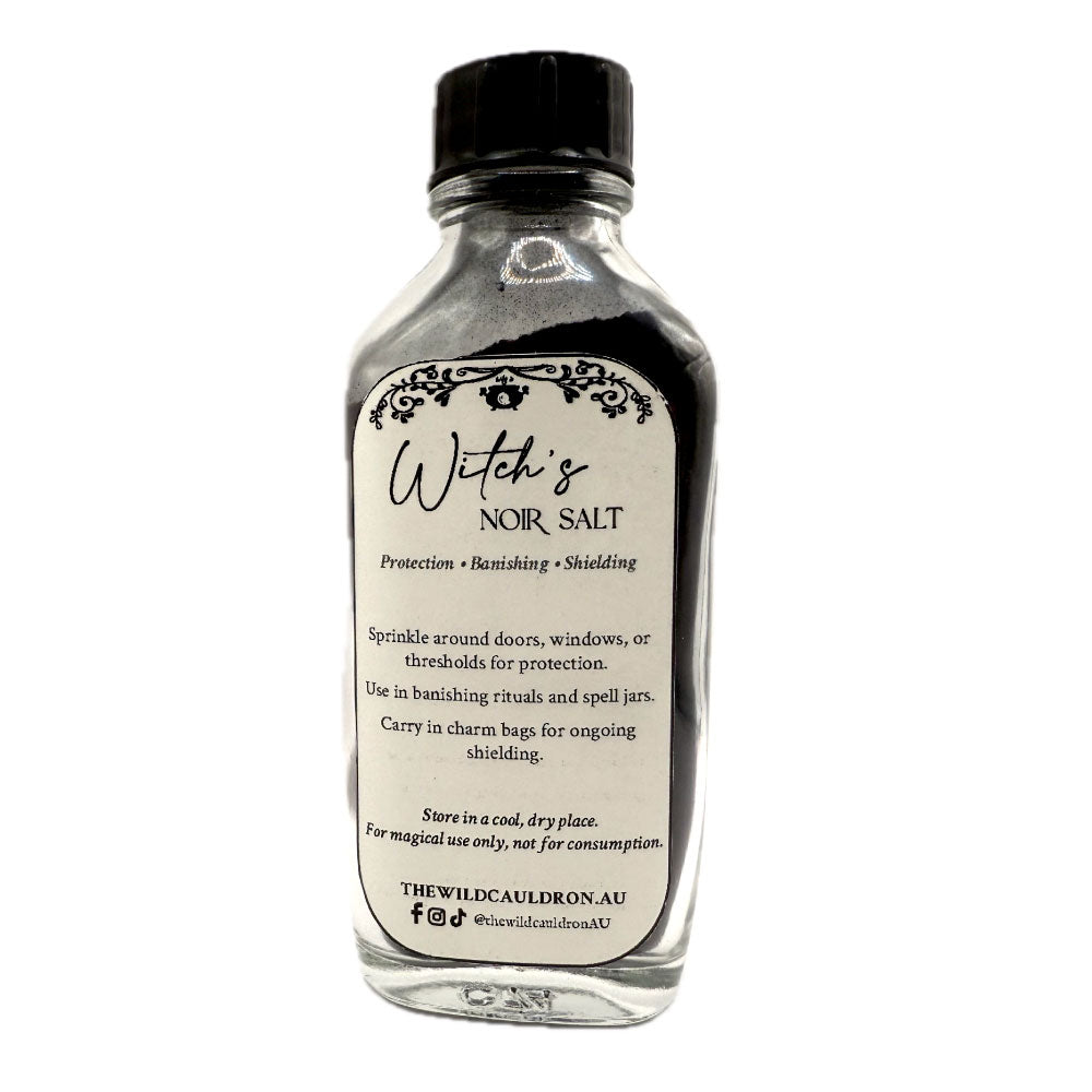 Witch’s Noir Salt for Banishing and Protection