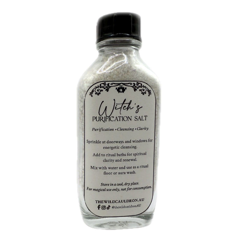 Witch’s Purification Salt for Cleansing and Renewal